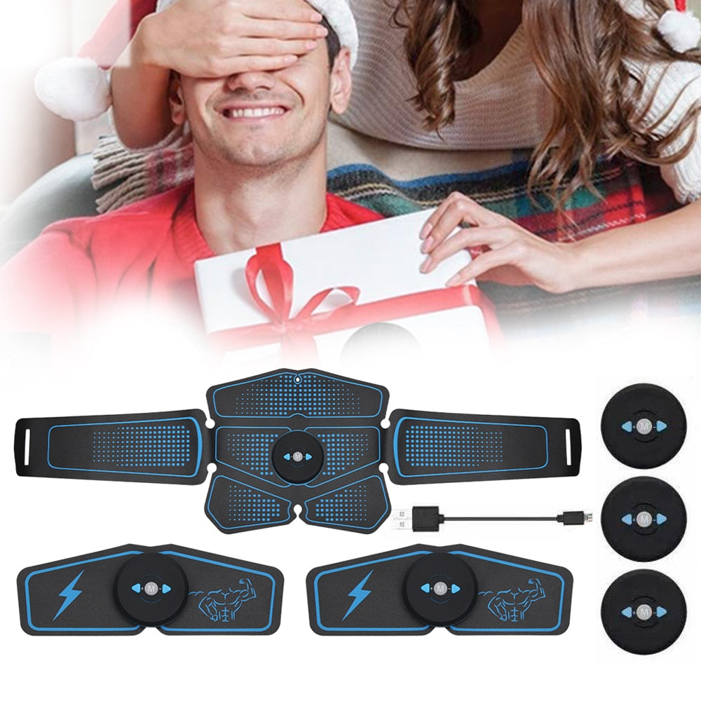 Electric Abdominal Muscle Stimulator Unisex Trainer