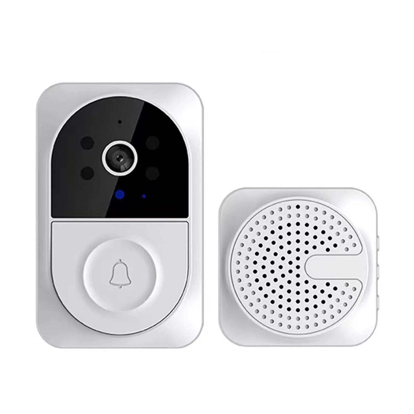 Smart Video Doorbell Wifi Camera With 2-Way Audio, Real-Time Alerts