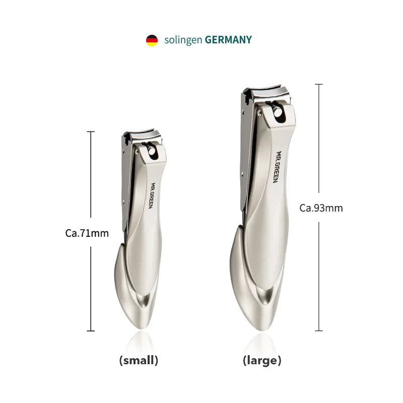 Nail Clippers Stainless Steel Anti Splash Fingernail Cutter