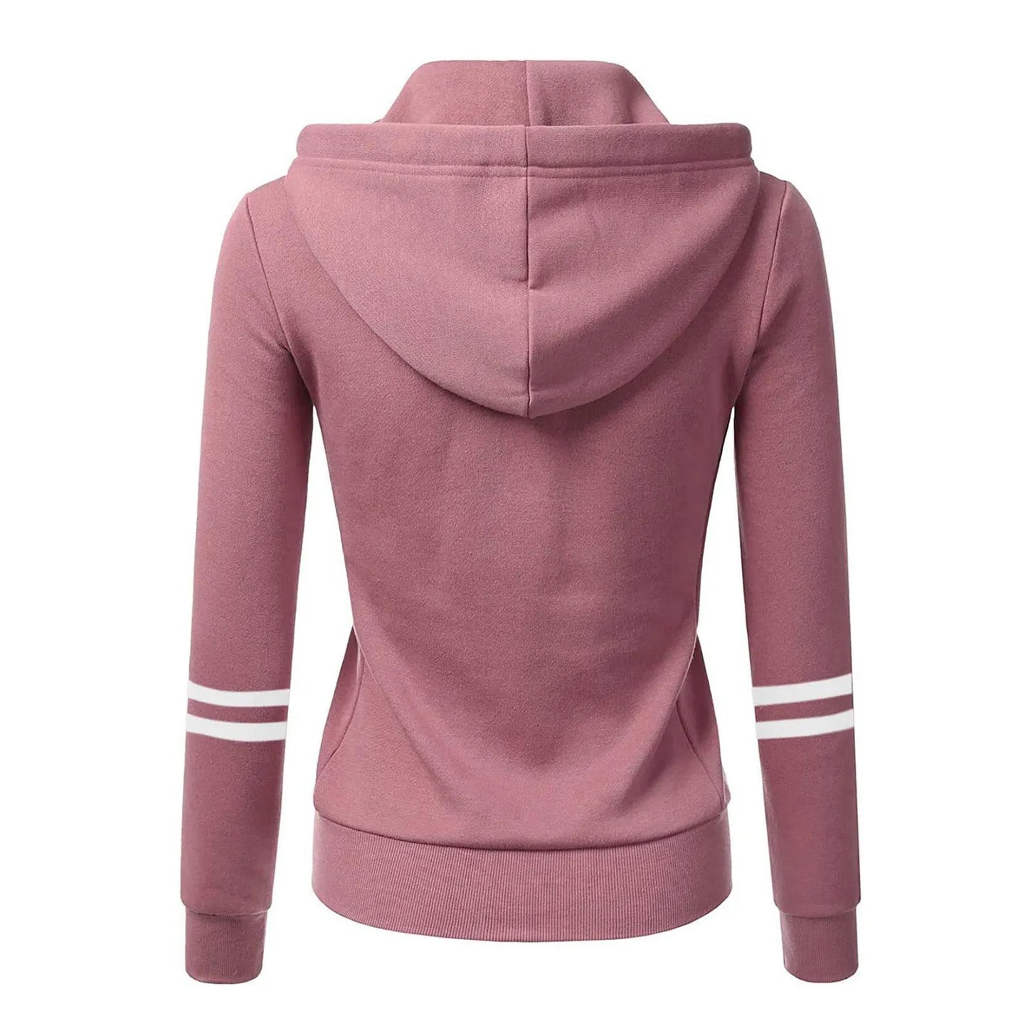 Womans Autumn Long Sleeve Hoodies  Zip