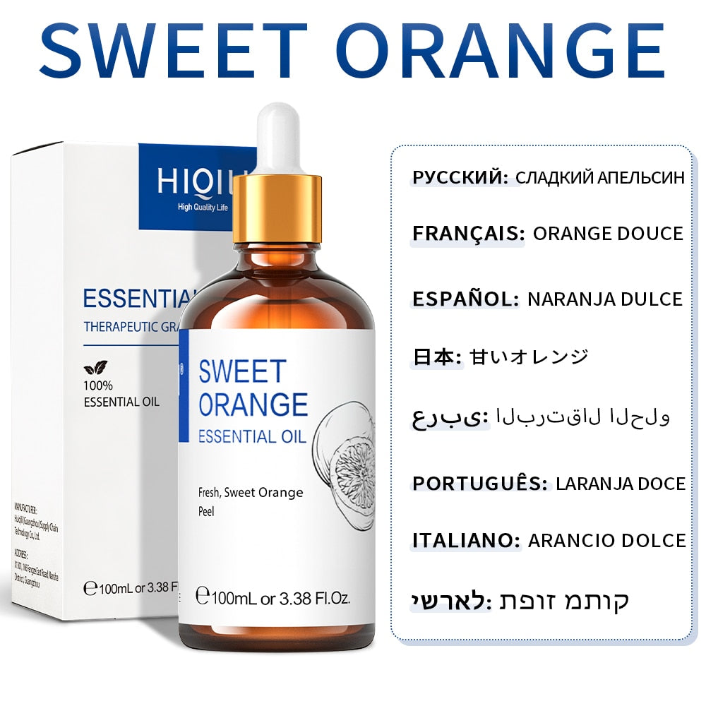 100ML Sweet Orange Essential Oils, Used for Diffuser - peterkaczconnect