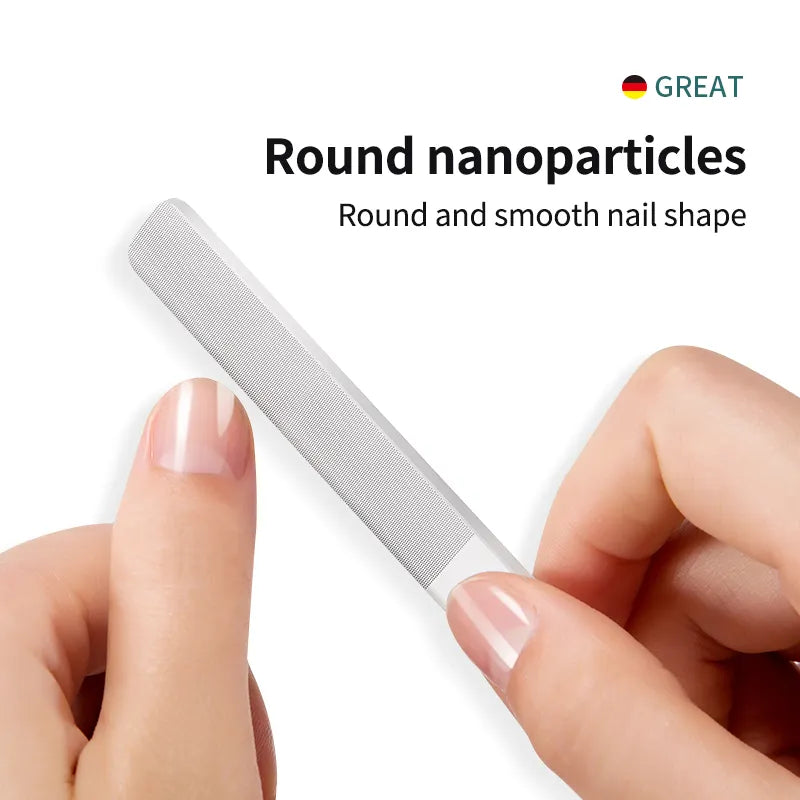 Nano Glass Nail Files Professional Polishing Manicure