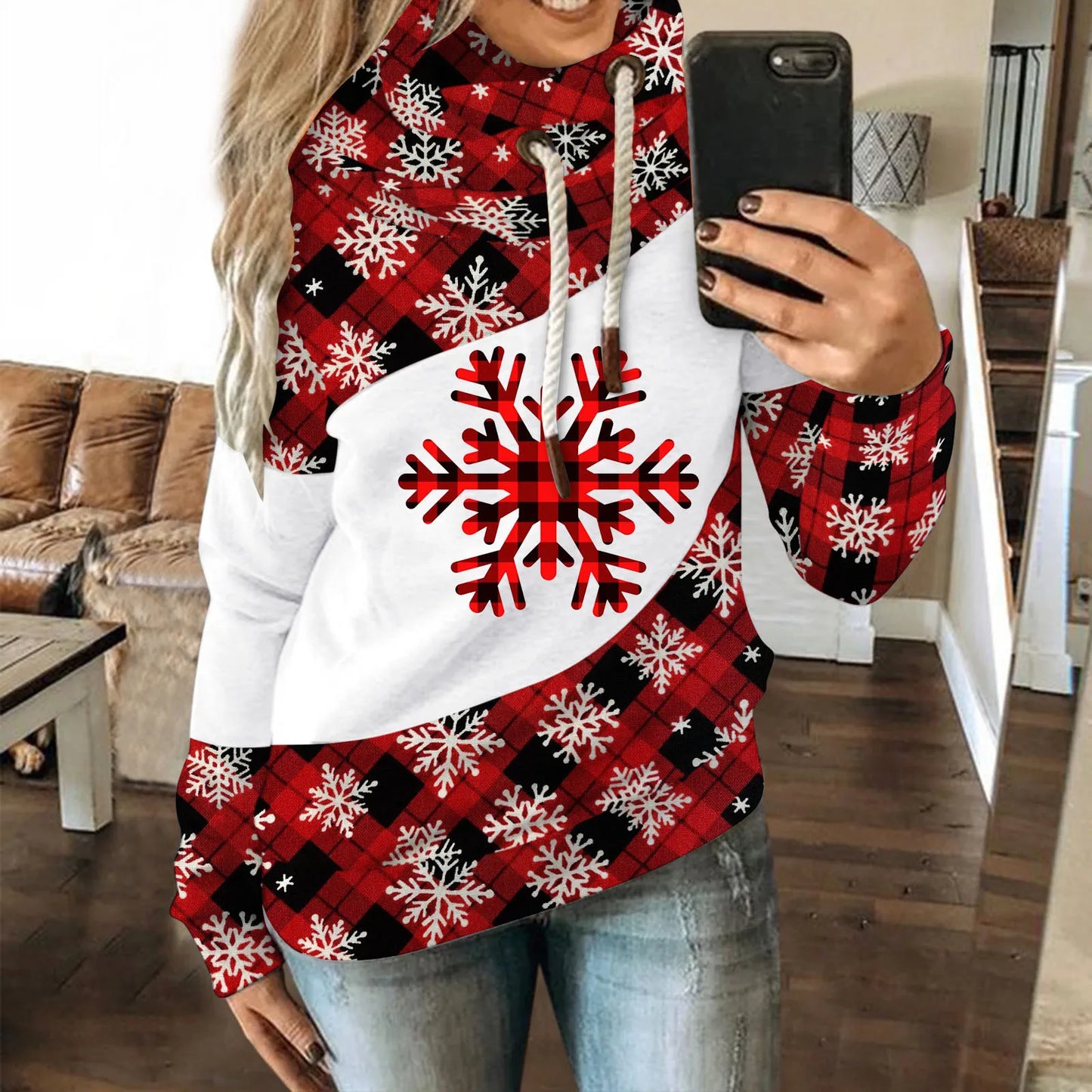 Pullover Sweater Coat Christmas Winter Ladies