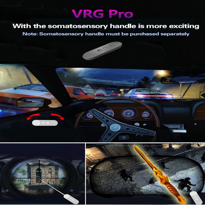 VRG Pro 3D VR Glasses Virtual Reality Full Screen Visual Wide-Angle