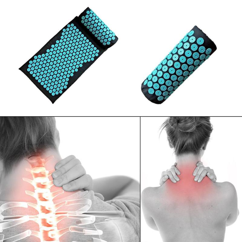 Cushion Massage Mat Acupressure Relieve Back Body Pain - peterkaczconnect