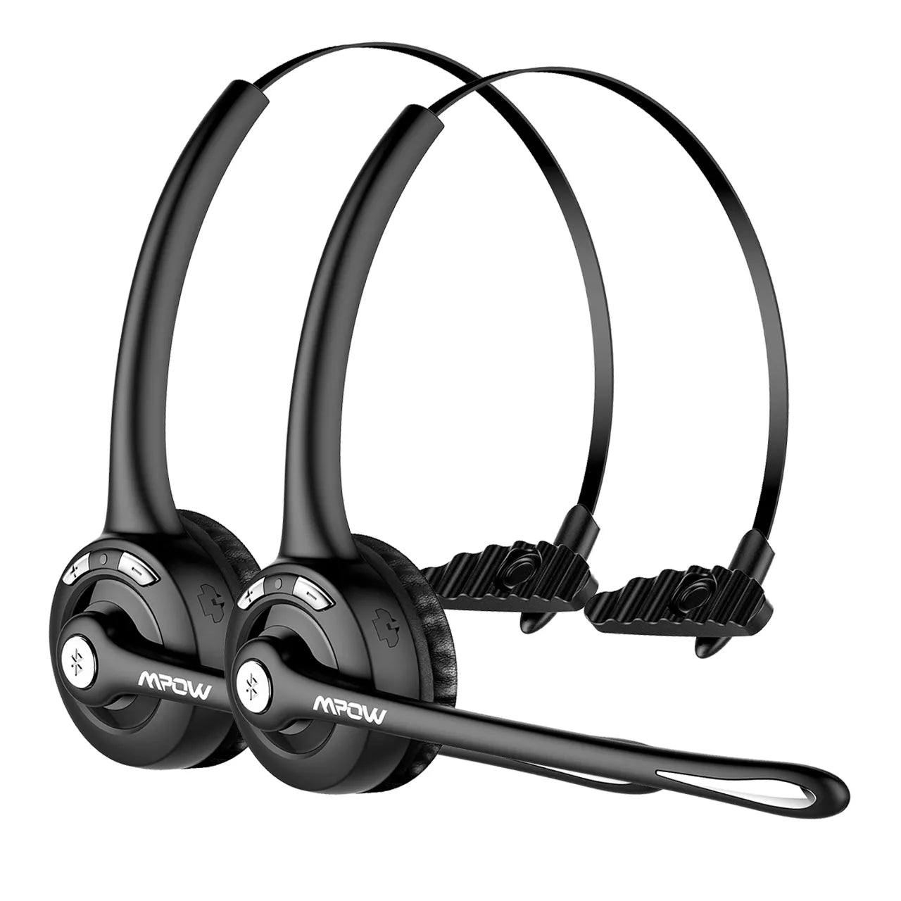 Wireless Bluetooth headphone With Microphone Call Center