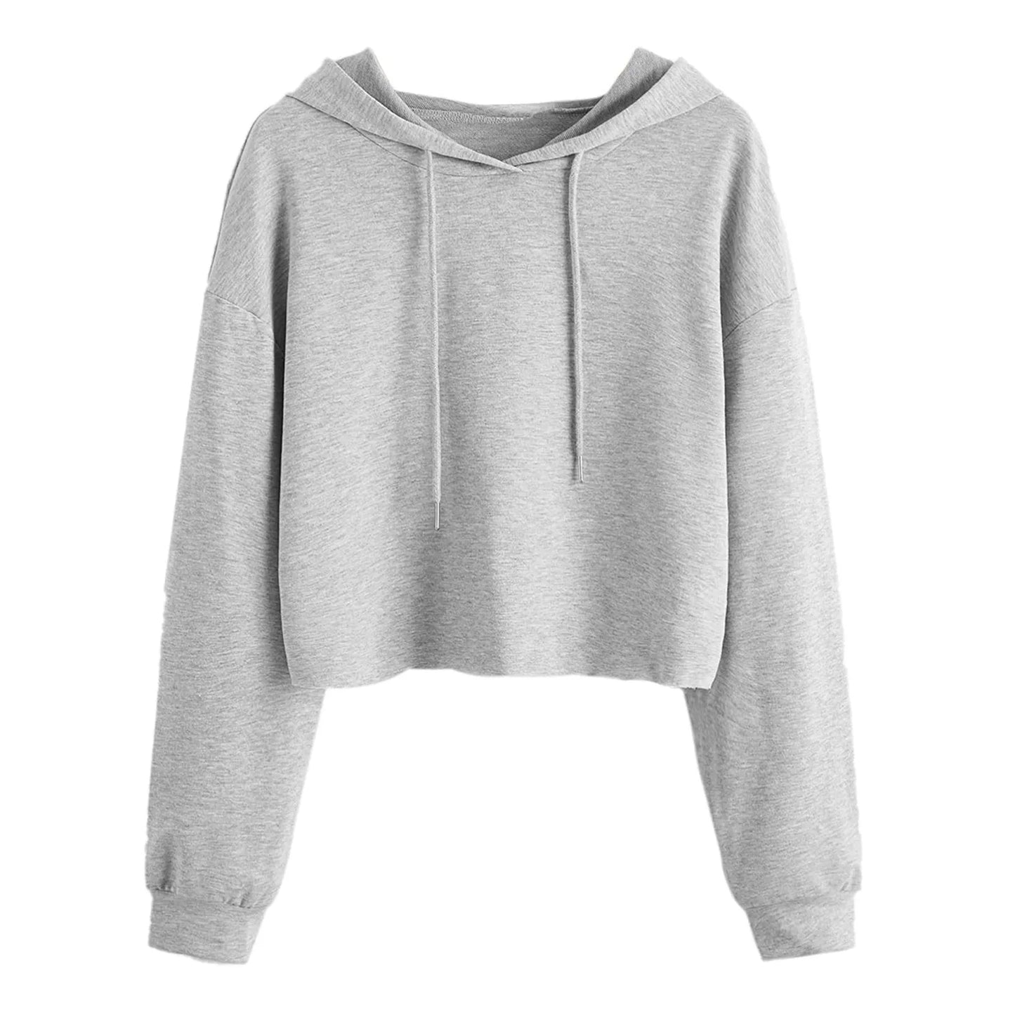 Women Long Sleeve Drawstring Sweatshirts