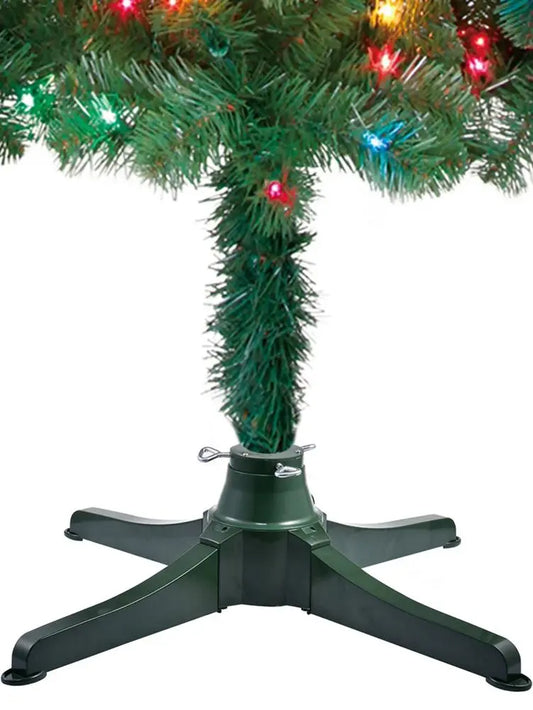 Christmas Tree Base Rotating Stand Decorations