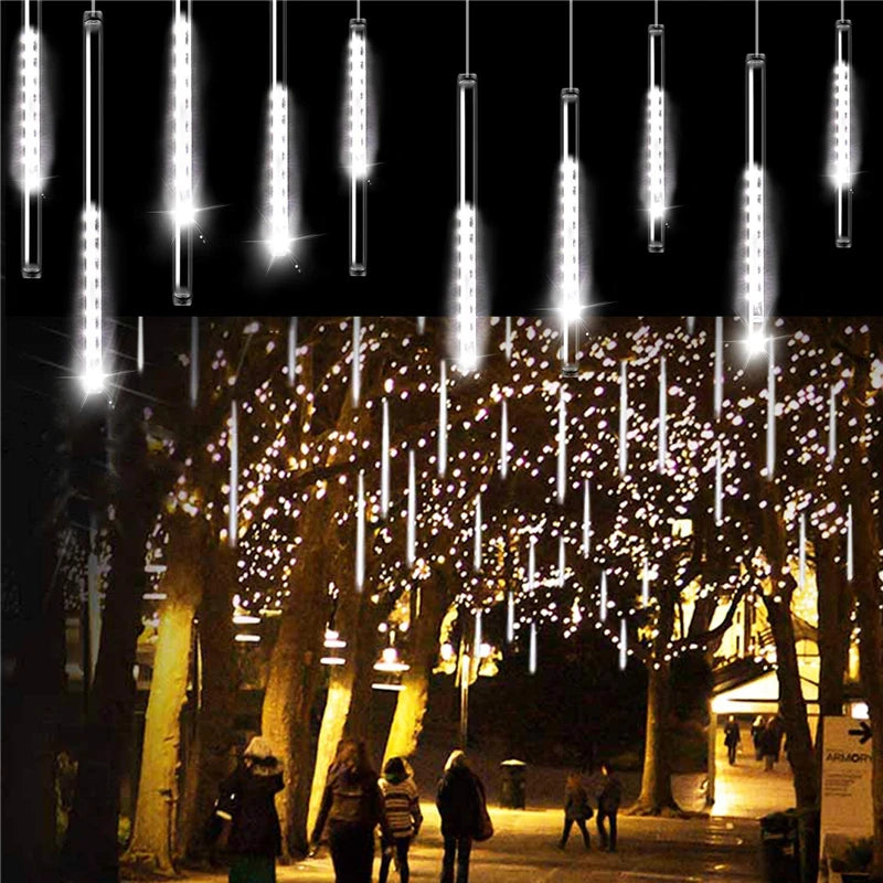 Christmas LED Light Outdoor Meteor Shower Lights