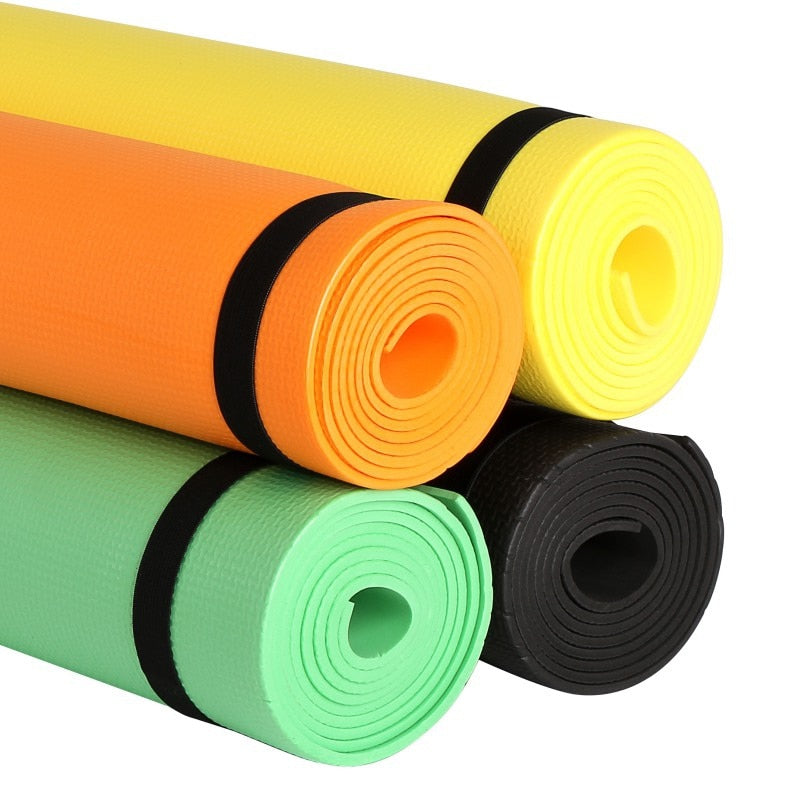 Yoga Mat 4mm Thick Dampproof Anti-slip Anti-Tear - peterkaczconnect