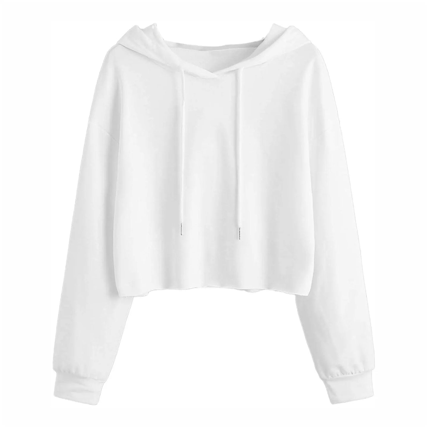 Women Long Sleeve Drawstring Sweatshirts