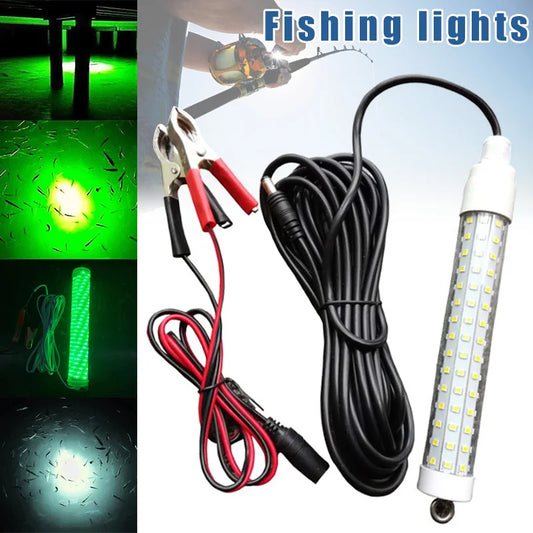 Corrosion Resistant Attract Fish Light Led Submersible Night Fishing Light 12v