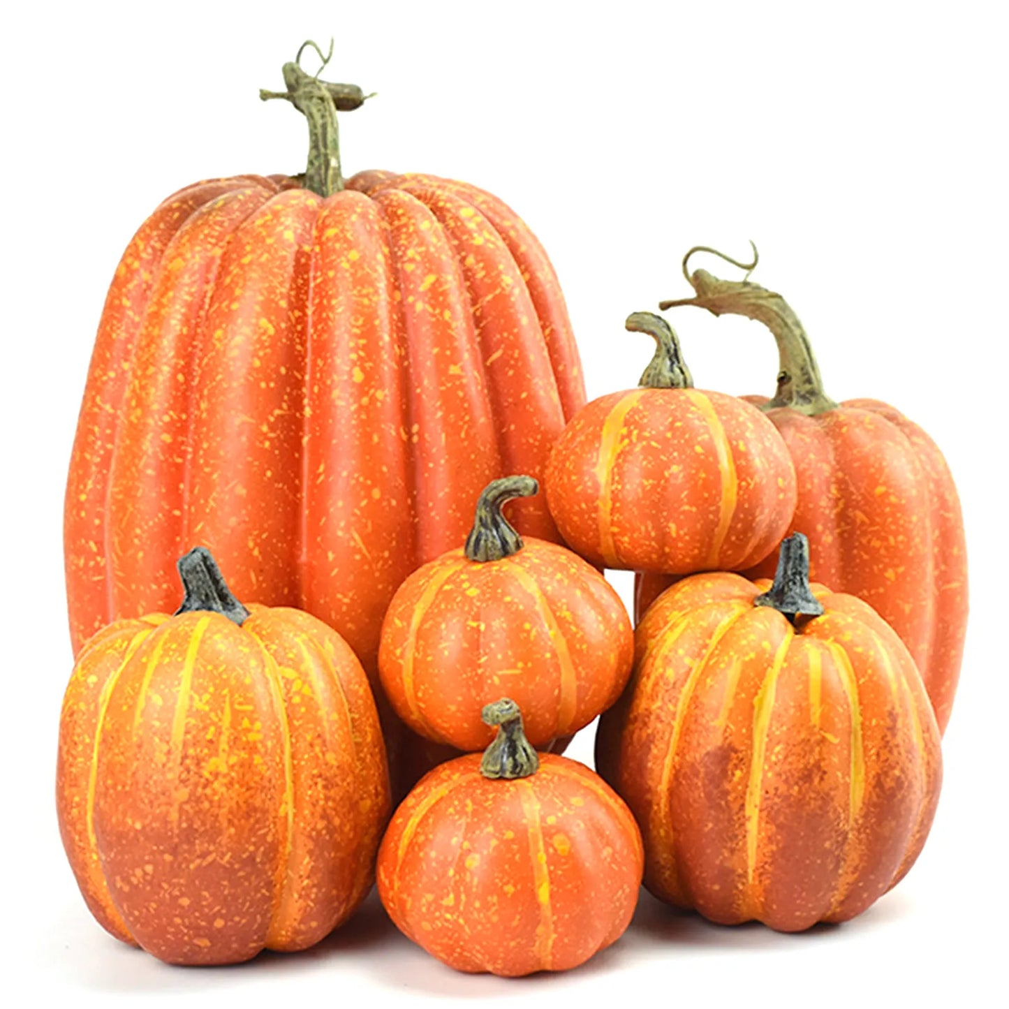 7Pcs Halloween Pumpkin Fall Harvest Decoration