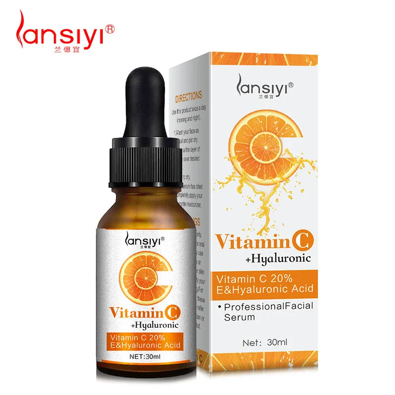 Pure Vitamin C Hyaluronic Acid Serum For Face Anti Aging Essential Oil