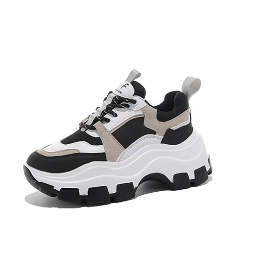 Women's Chunky Sneakers Thick Bottom Platform Shoes