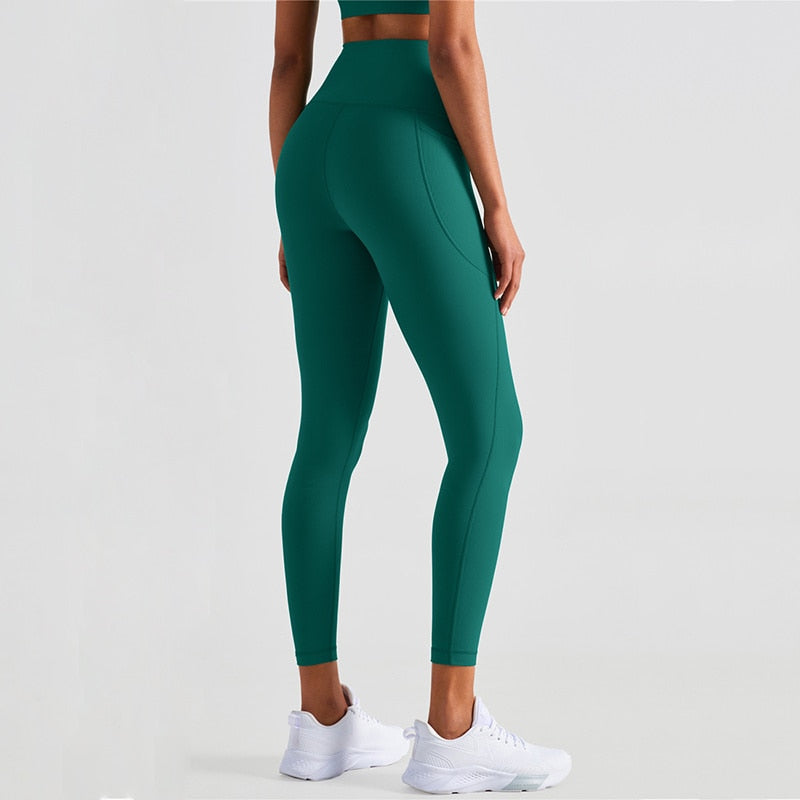 Women High Waist Yoga Tights Gym Workout Clothes - peterkaczconnect