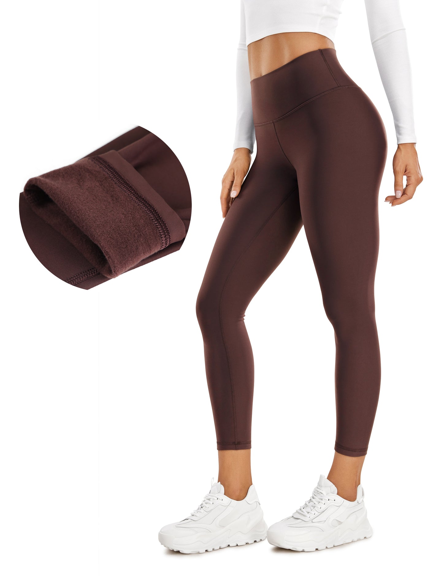 Thermal Fleece Lined High Wasted Leggings Yoga Pants - peterkaczconnect