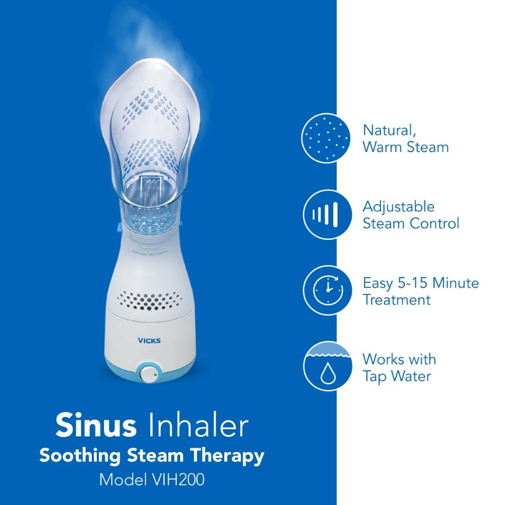 Personal Sinus Steam Inhaler, Essential Oil Diffuser Sprayer - peterkaczconnect