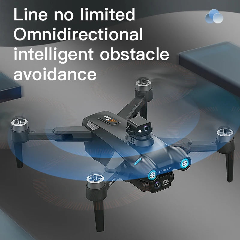 Professional Camera Drone with DUAL Camrea Obstacle Avoidance RC