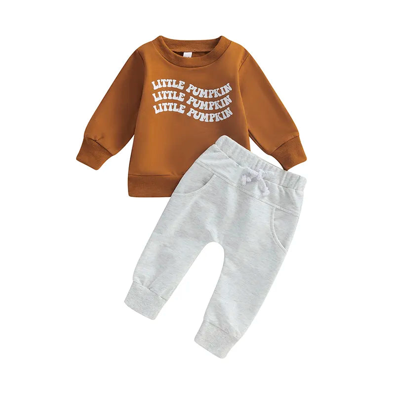 0-3Years Toddler Boys Fall Outfits Halloween Set