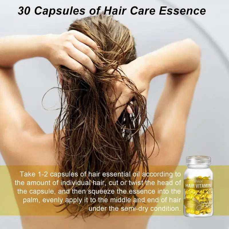 Hair Moisturizing Essence Formula With Vitamin Repair Damaged Hair