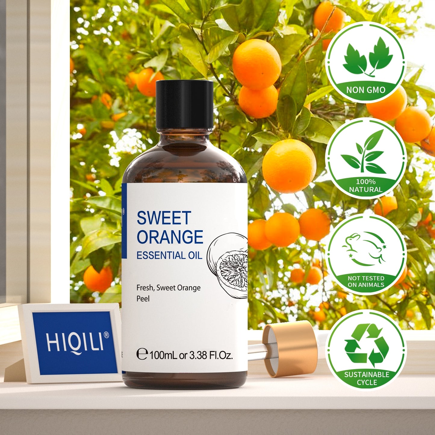 100ML Sweet Orange Essential Oils, Used for Diffuser - peterkaczconnect