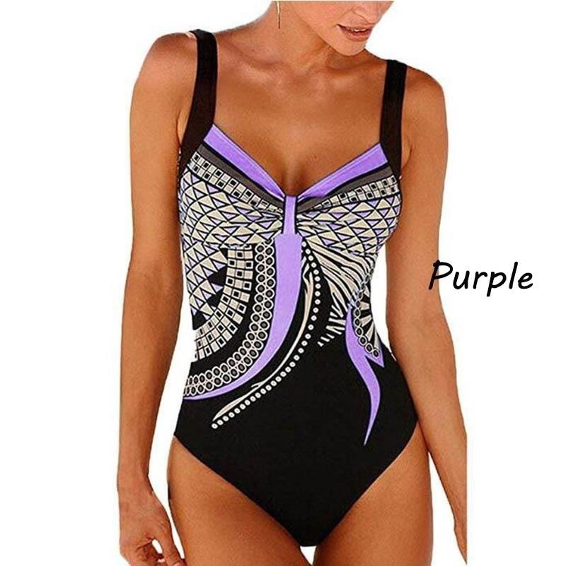 Plus Size Retro One Piece Swimsuits