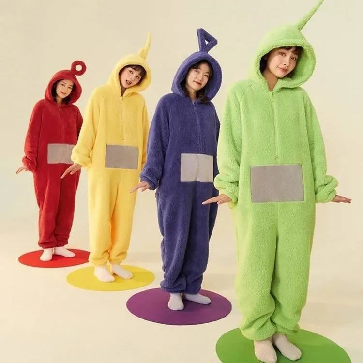 Cartoon Costumes Soft Long Sleeves Pajamas Costume Halloween Cosplay