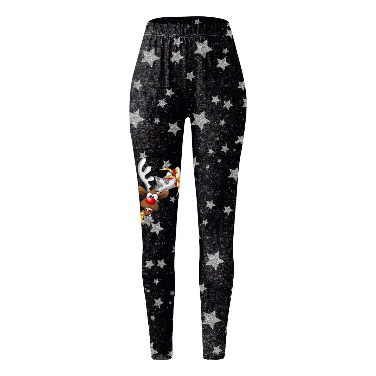 Leggings For Women Tummy Control Christmas Cartoon