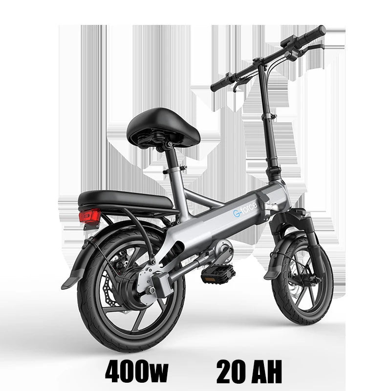 Adults 400W 48V 20AH 14 inch Folding Electric Bike