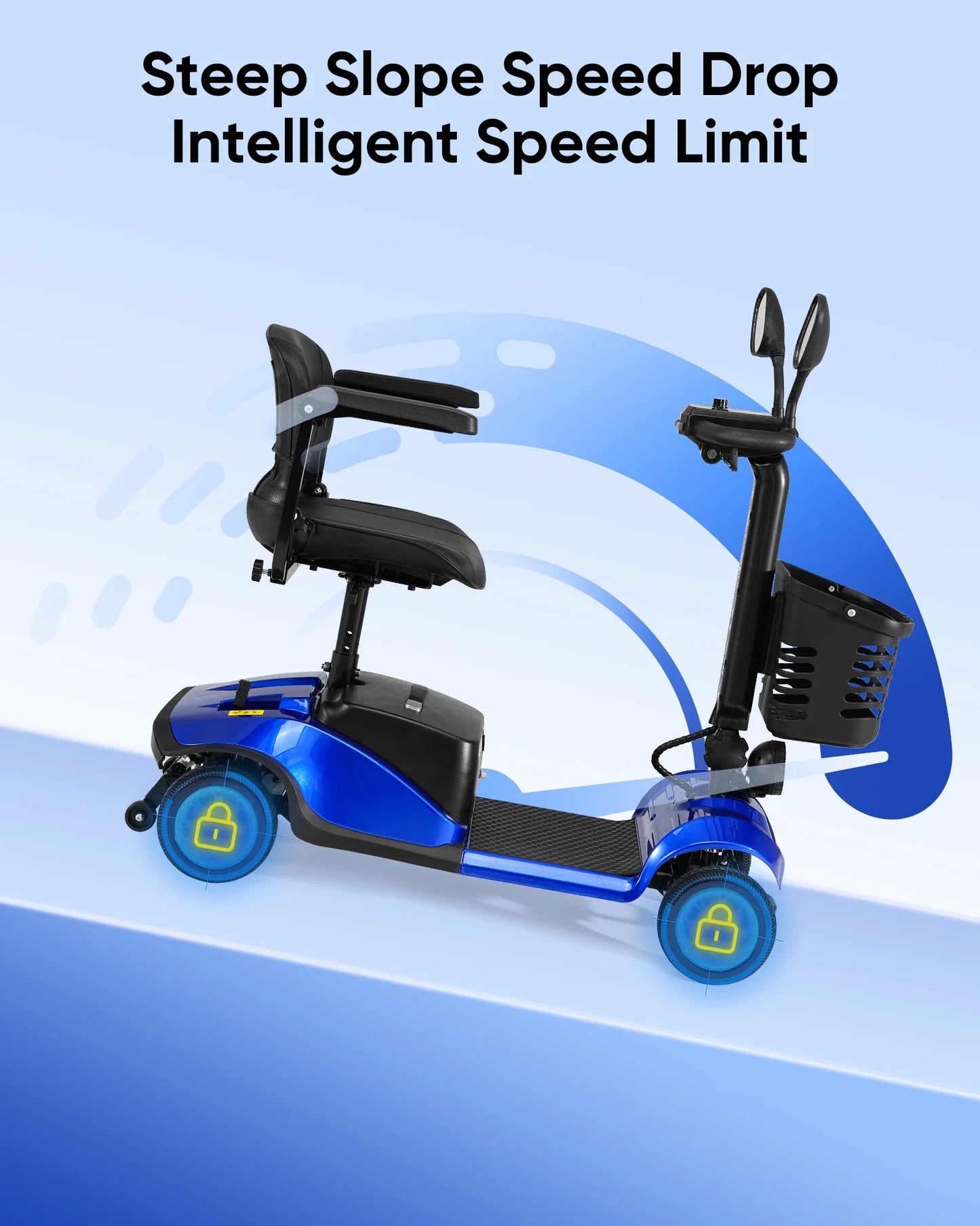 Mobility Scooter Electric Car Foldable Power Wheelchair