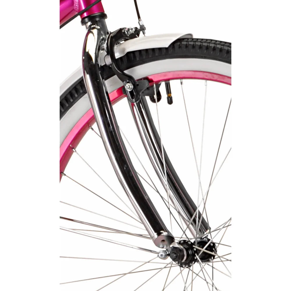 Kent 26" Del Rio Women's Cruiser Bike, Magenta