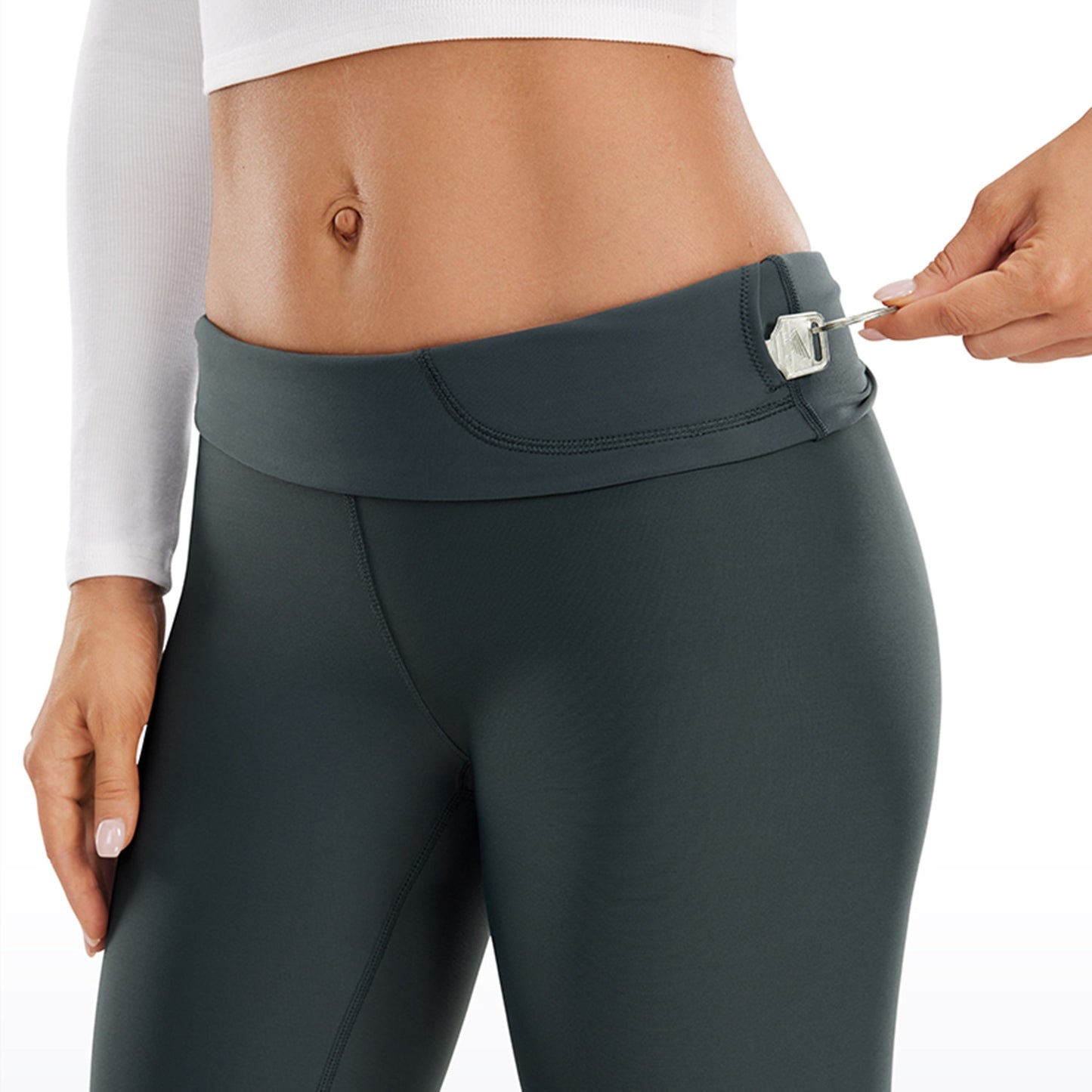 Thermal Fleece Lined High Wasted Leggings Yoga Pants - peterkaczconnect