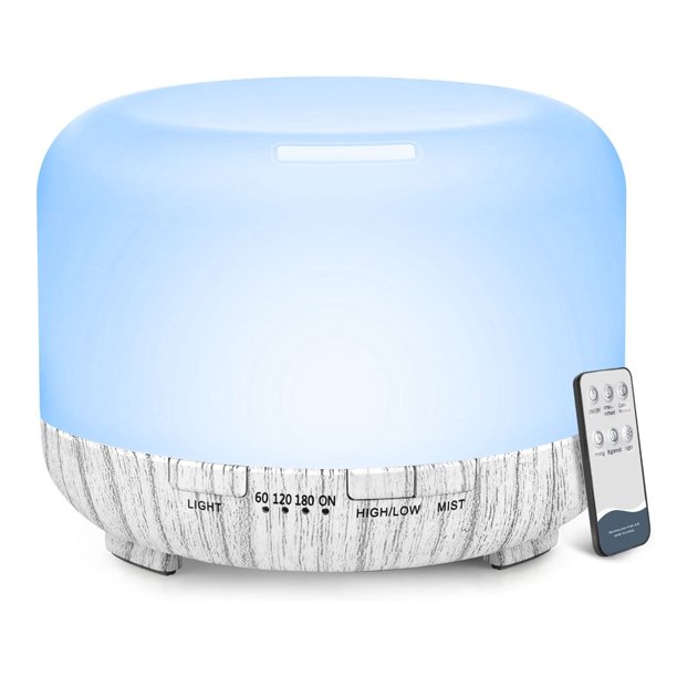 Multicolor 500ml Aroma Diffuser Air Humidifier Mist Fogger - peterkaczconnect