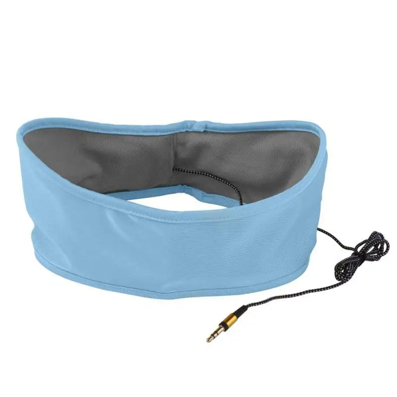 Soft Sleeping Aid Wired Stereo Music Earphone Washable Sleep Headset blindfold