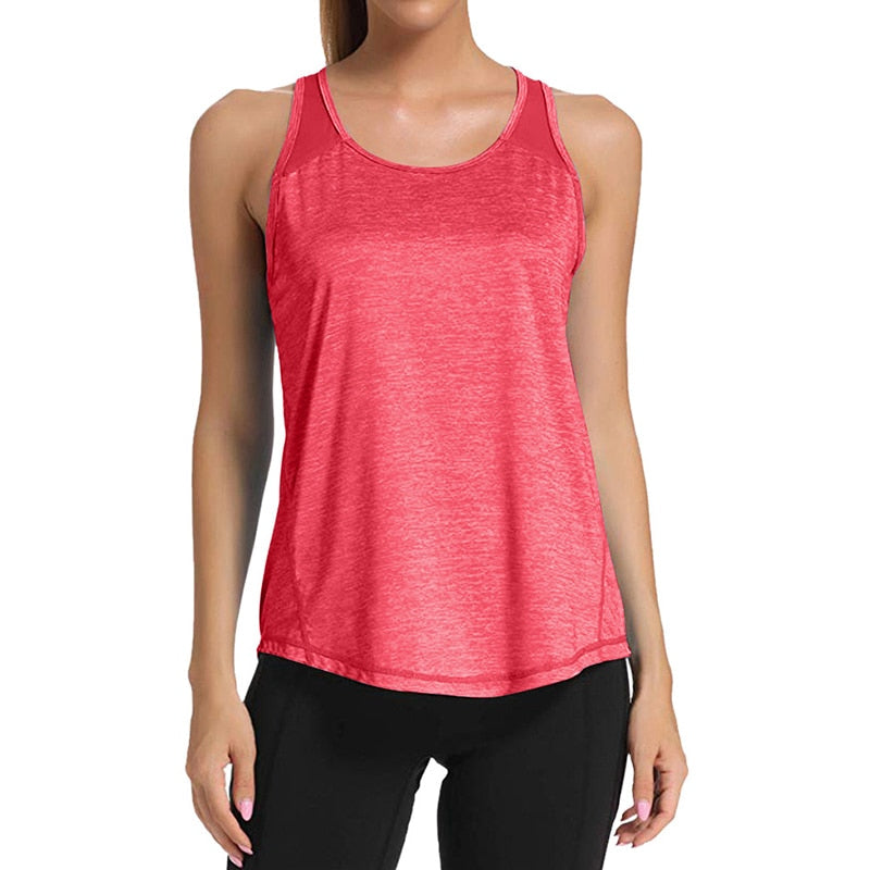 Sleeveless T Shirt Sports Wear Yoga Tank Top - peterkaczconnect