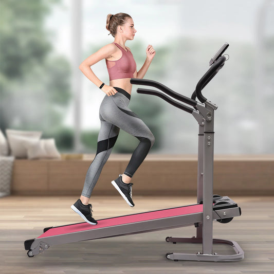 Folding Treadmill LED With incline Running Fitness Jogging Machine