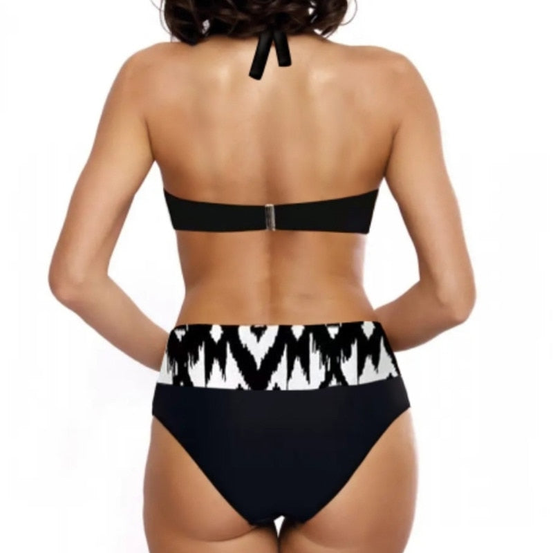 Plus Size Swimwear Two-Piece Bathing Suit