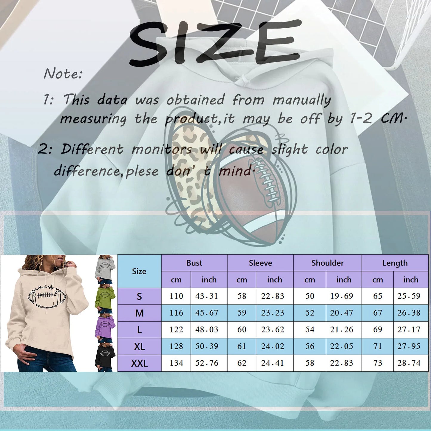 Sweatshirt For Women  Graphic Print Drawstring Pullover Fall