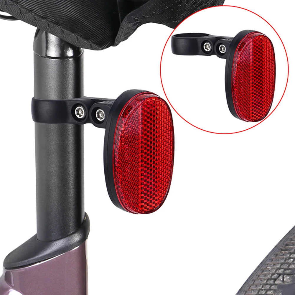 For AirTag Case Hidden Bike Tail Light Mount Holder Reflector