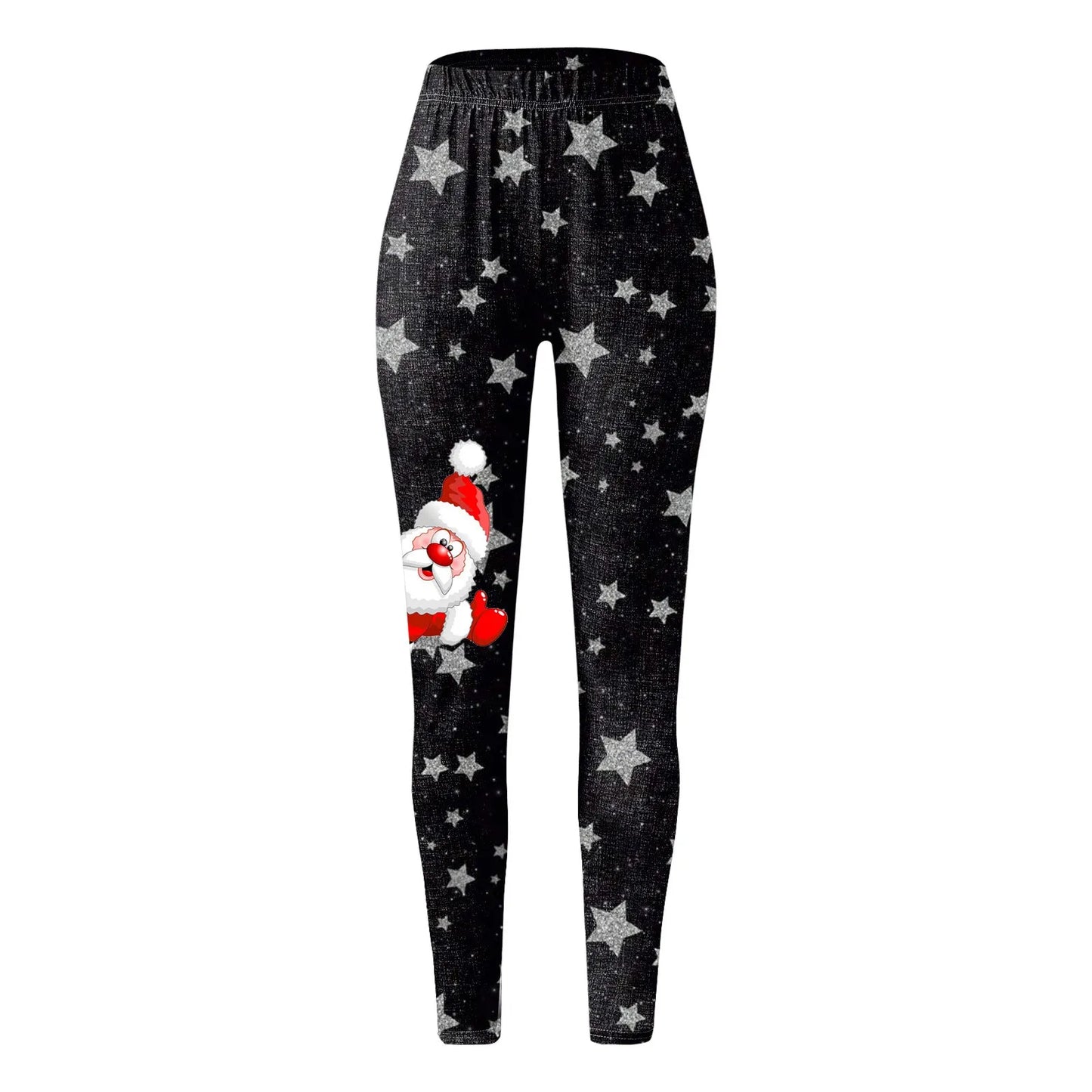 Leggings For Women Tummy Control Christmas Cartoon