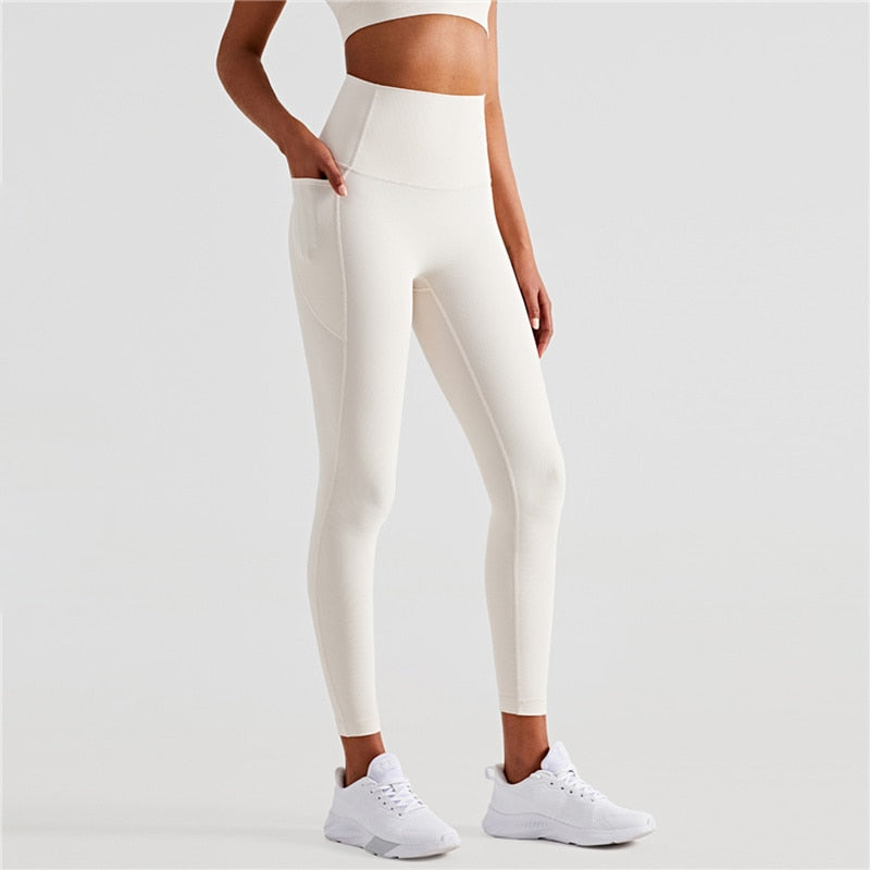 Women High Waist Yoga Tights Gym Workout Clothes - peterkaczconnect