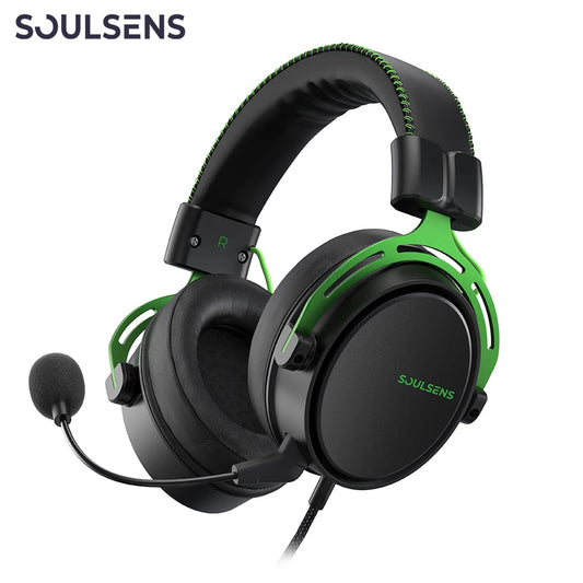 Gaming Headphones 7.1 Surround Sound Wired Headphone with Noise Cancelling Mic