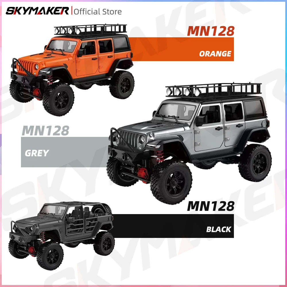 RC Car 4WD Jeep Model  Remote Control Climbing RC Truck