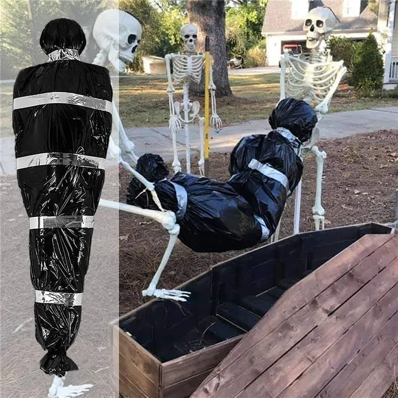 Realistic Inflatable Fake Scary Corpse in Bag