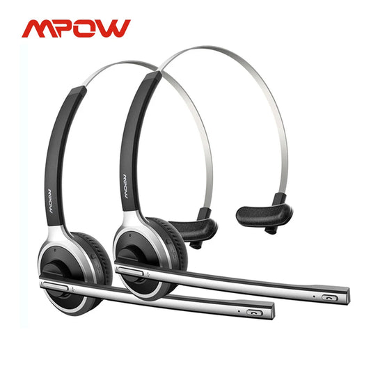 Bluetooth Headset Wireless Hands-free Call Headset with Mic for