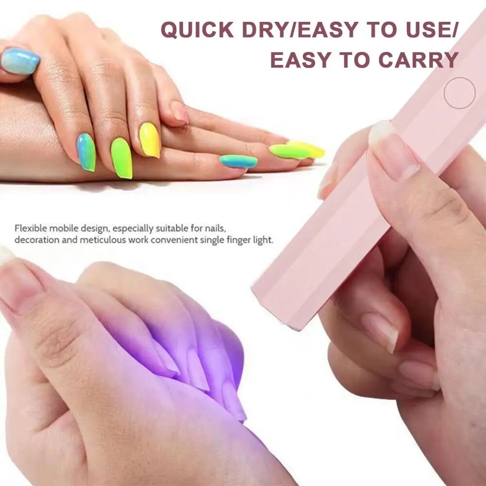 UV LED Nail Lamp Polish Gel Dryer Manicure Tool