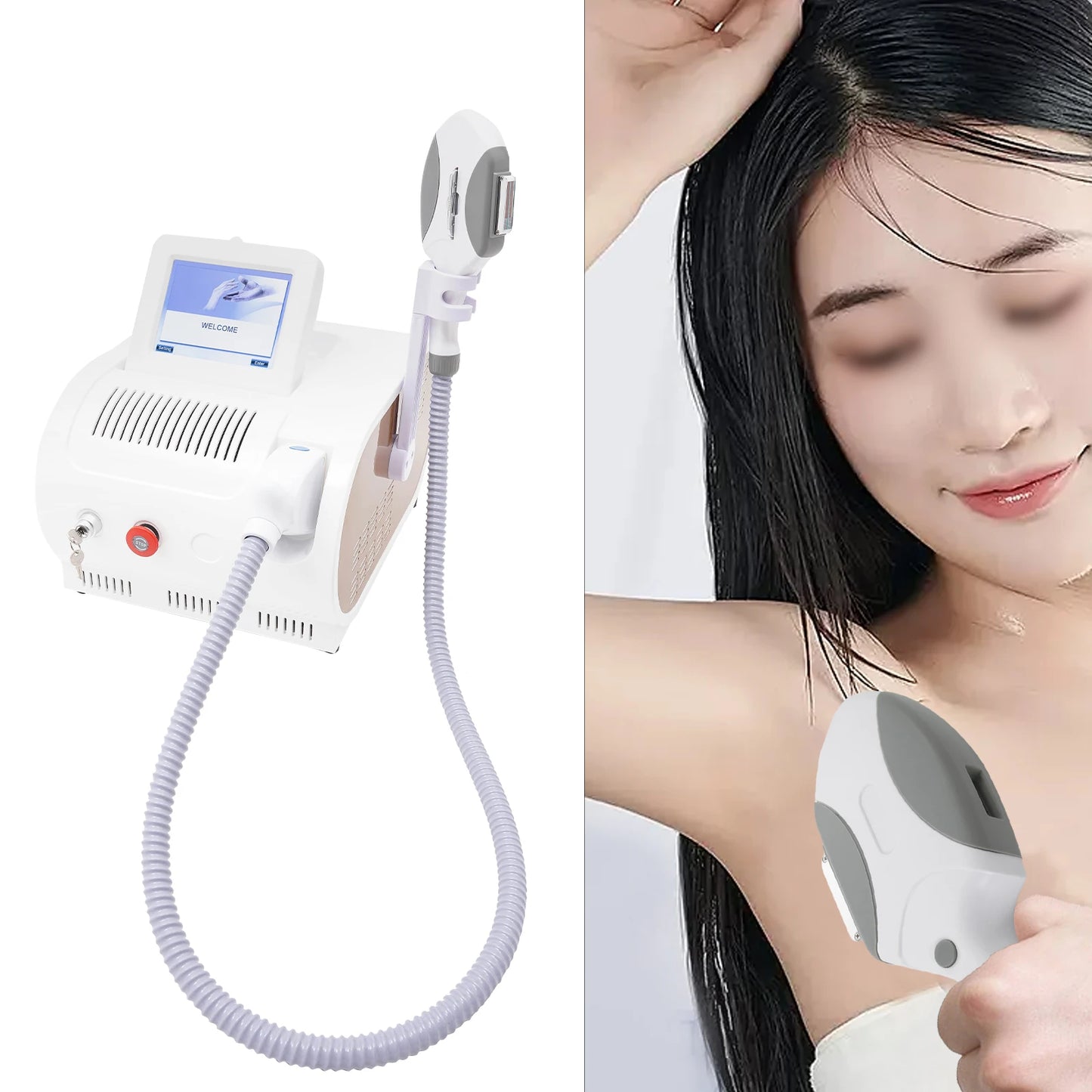 Laser Hair Removal RF Skin Rejuvenation