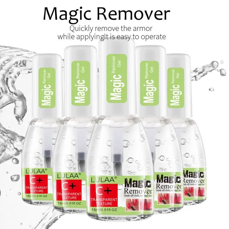 Gel Nail Polish Remover Soak Off Nail Cleaner