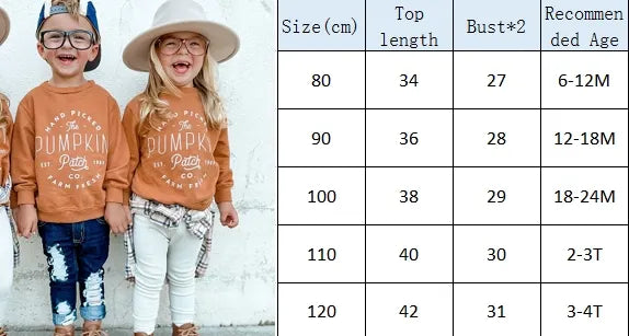 0-4Years Toddler Baby Girl Boy Halloween Sweatshirts